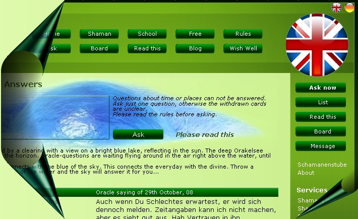 Orakelsee english